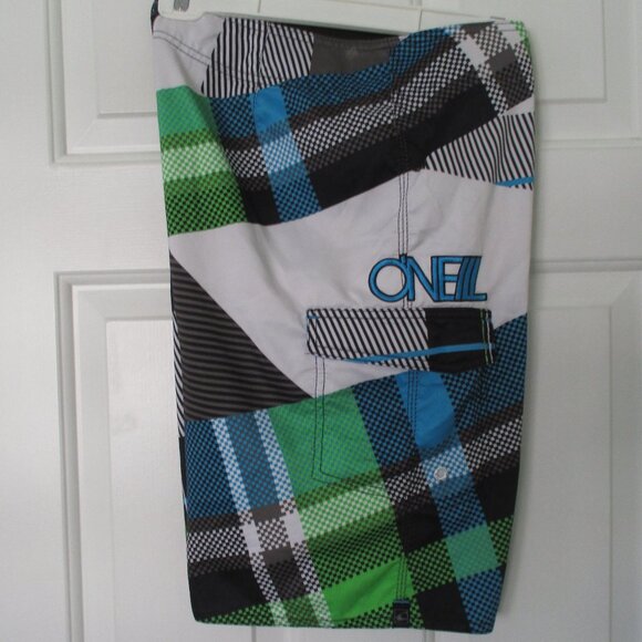O'Neill Mens Swim Board Short w/Velcro Cargo Pocket - Size 30W - Picture 1 of 5